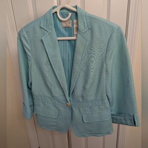 Emma James Light Blue Women's Blazer